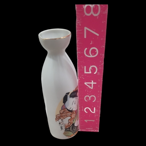 Vintage Japanese Ceramic Sake Pitcher - Picture 10 of 12